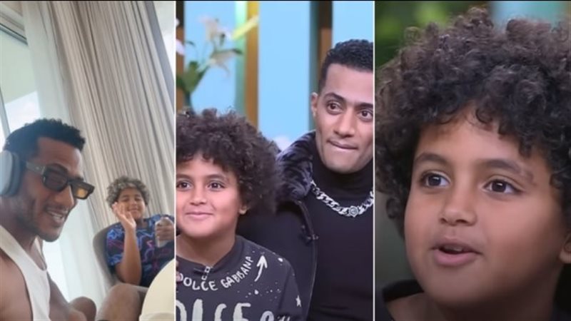 محمد رمضان ونجله