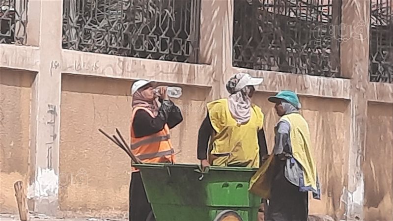 عاملات النظافة بالإسماعيلية،