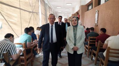 جامعة بنها تتابع امتحانات الفصل الدراسي الثاني 