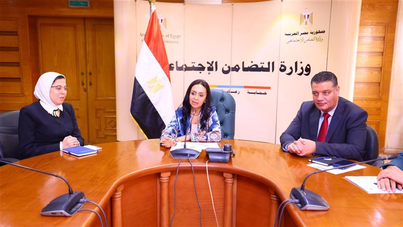 مايا مرسي وزيرة التضامن