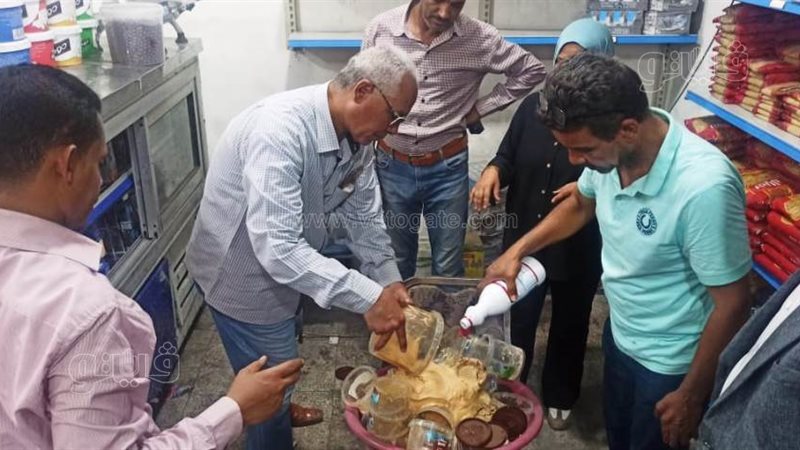 اعدام اغذية فاسدة