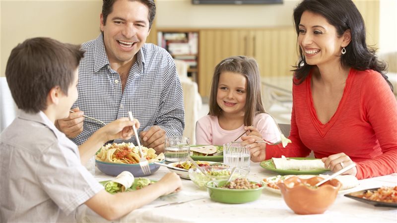 عشاء صحي خلال الامتحانات،