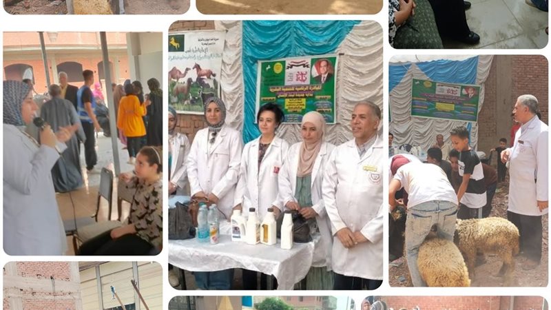 قافلتان طبية وبيطرية