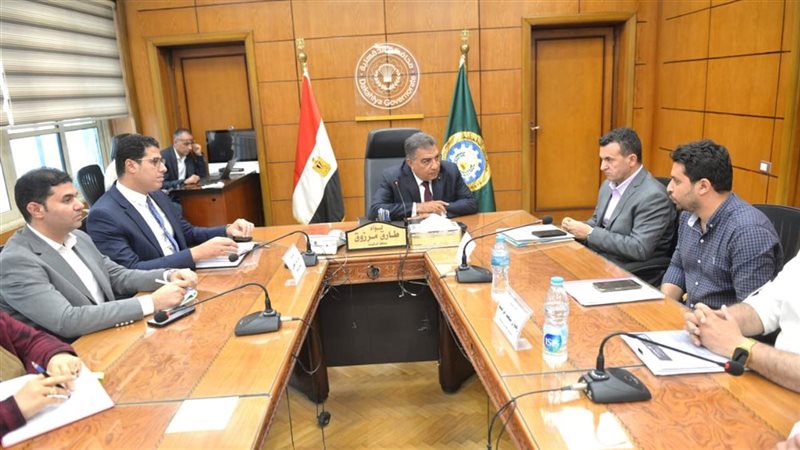 اجتماع محافظ الدقهلية،