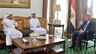 خالد عبد العزيز يستقبل وفد وزارة الإعلام الكويتية