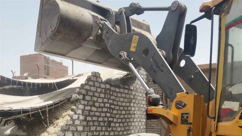 حملة إزالة بأسيوط،