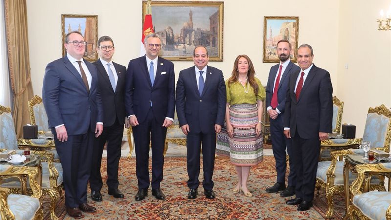 الرئيس السيسي خلال