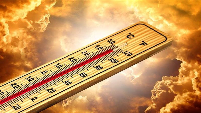 درجات الحرارة اليوم