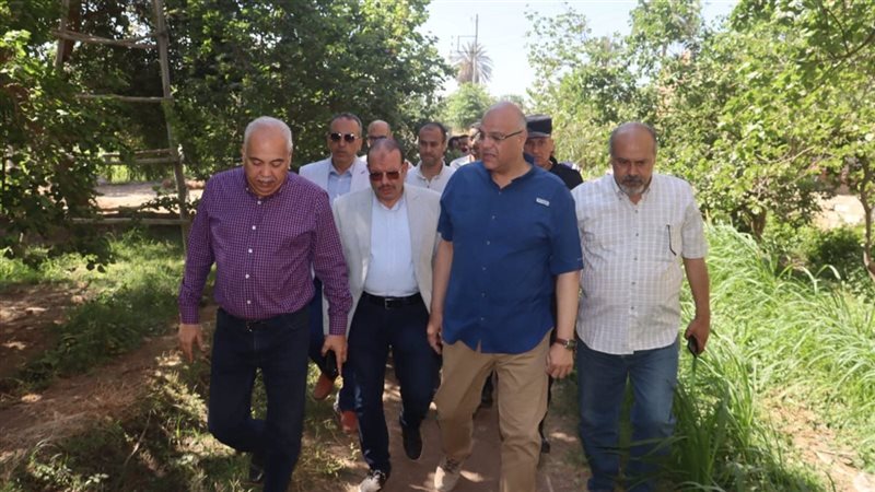 محافظ القليوبية يتفقد
