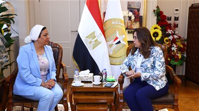 وزيرة التنمية المحلية تستقبل النائبة نشوي الديب لمتابعة عدد من الملفات التي تهم المواطنين
