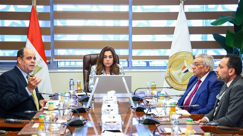 اجتماع وزيرة التنمية
