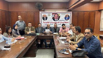 وكيل تعليم الدقهلية يترأس غرفة عمليات امتحانات الفصل الدراسي الثاني للدبلومات الفنية