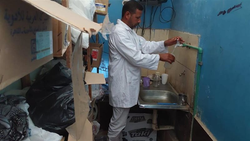 عينات مياه الشرب،