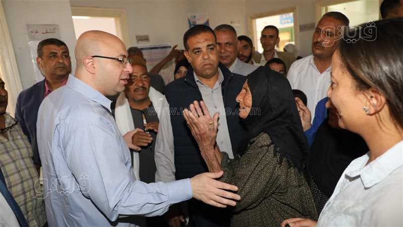 محافظ بني سويف يزور