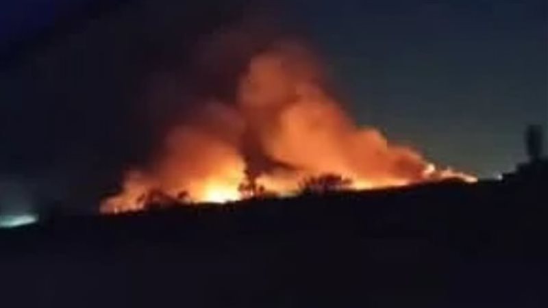 حريق في مصنع بمنطقة