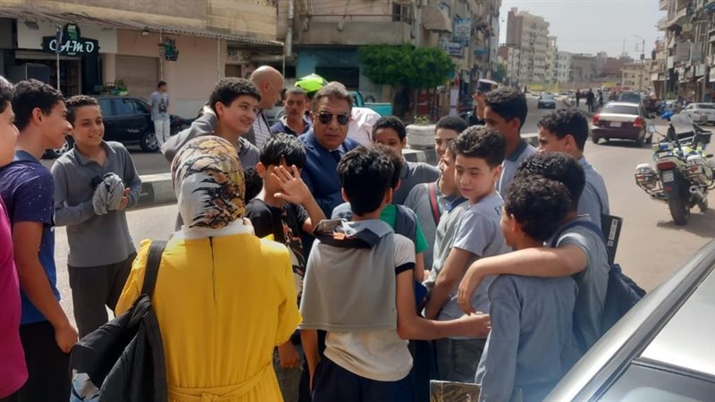 جولة محافظ الدقهلية،