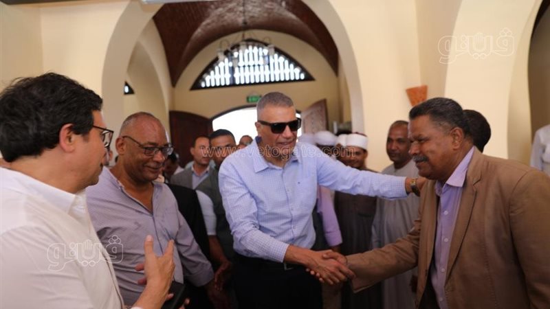 محافظ أسوان يفتتح