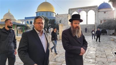 بن غفير يقتحم المسجد الأقصى رفقة عدد من المستوطنين 