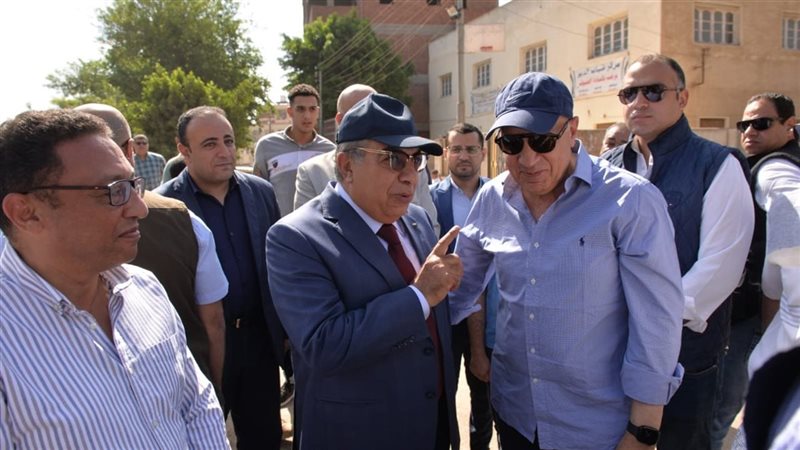 محافظ الدقهلية ووزير