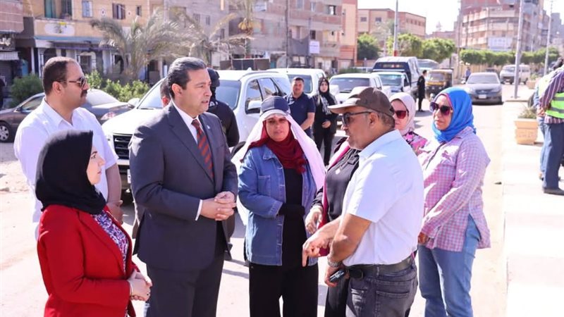محافظ دمياط يتابع