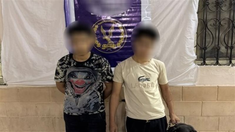 ضبط بلطجيين استخدما