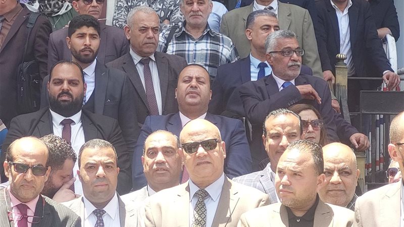 وقفة احتاجية لمحامين
