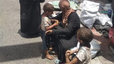 التدخل السريع بتضامن بورسعيد ينقذ 3 أطفال من استغلالهم للتسول بالشوارع (صور) 