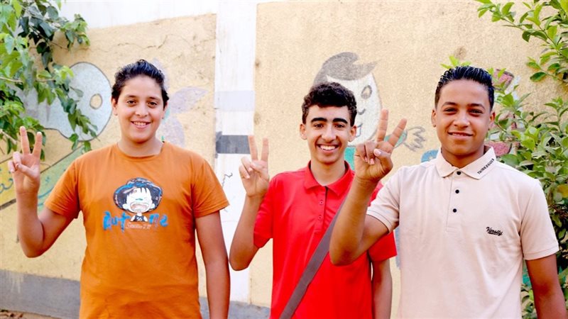 طلاب الاعدادية في
