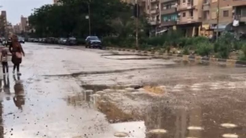 مياه الأمطار تغرق