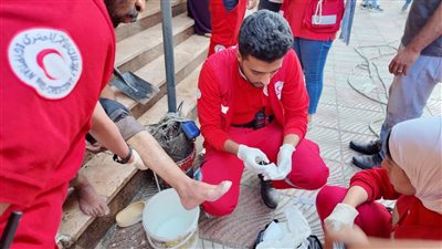 بيان عاجل من الهلال الأحمر المصري بشأن تأثير زلزال مصر