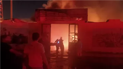 تجاوزت 2 مليون جنيه، التحريات تكشف حجم الخسائر بعد حريق سوق الخضار بالشروق 