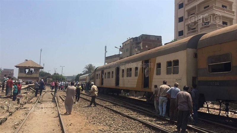 حادث قطار ببني سويف،