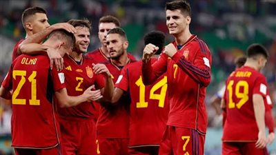 تصفيات كأس العالم، منتخب إسبانيا يتقدم على بلغاريا في الشوط الأول 