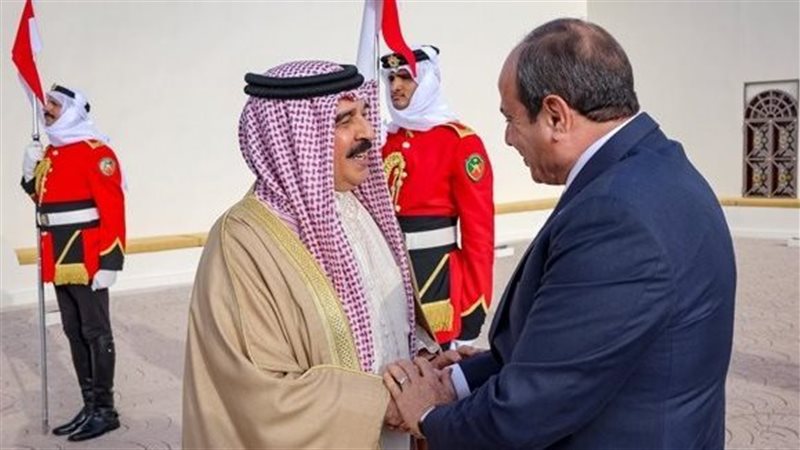 الرئيس السيسي وملك