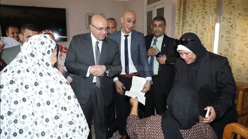 محافظ بني سويف يشارك