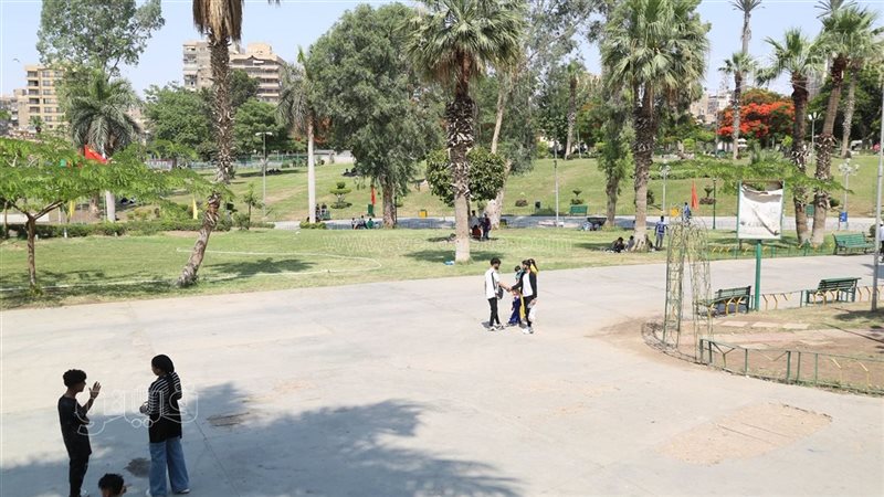إقبال ضعيف على الحديقة