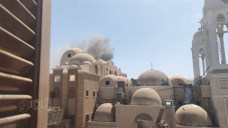 حريق كنسية العذراء