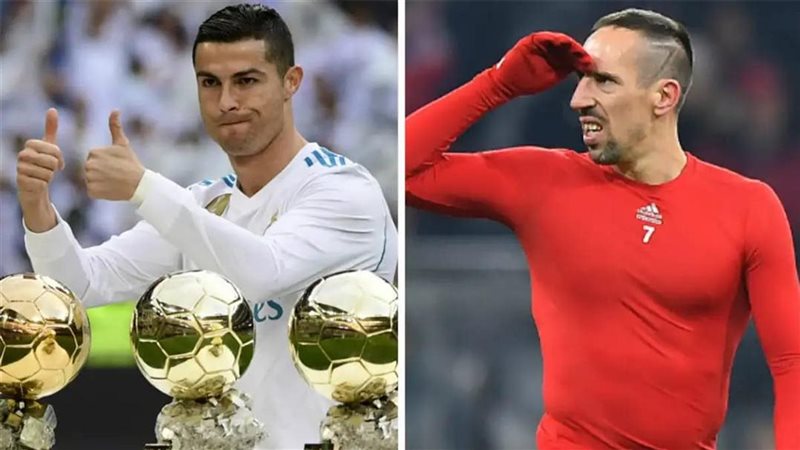 فرانك ريبيري وكريستيانو