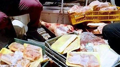 ضبط كميات كبيرة من الأغذية المغشوشة ومنتهية الصلاحية بالبحيرة