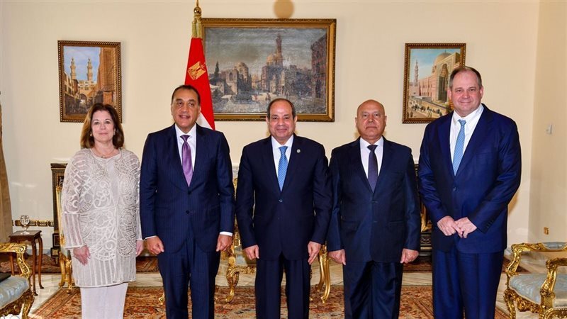 السيسي خلال لقاء