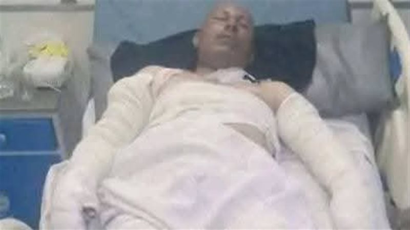 الضحية بطل حريق العاشر،