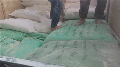 التحفظ على 9.5 طن دقيق مدعم قبل تهريبها للسوق السوداء بالفيوم