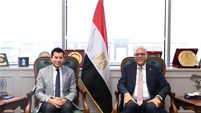 وزير العمل يستقبل وزير الشباب لبحث التعاون في مجالات التوظيف والتدريب المهني