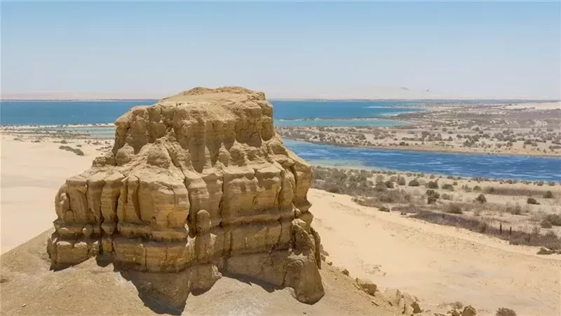 معبد قصر قارون بالفيوم،