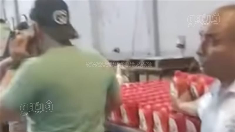 ضبط مصنع لإعادة تدوير
