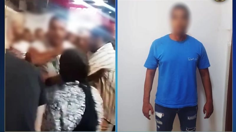 القبض على شاب اعتدى