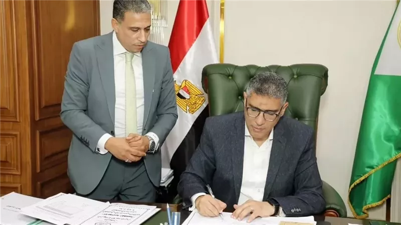 محافظ الجيزة يعتمد