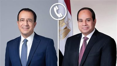  العمليات العسكرية الإسرائيلية تتصدر مباحثات الرئيس السيسي ونظيره القبرصي