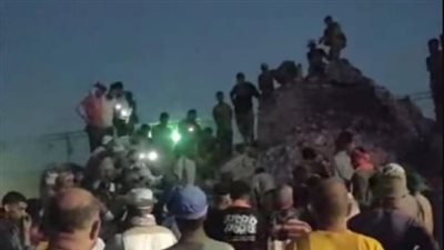  تطورات عاجلة في انهيار مدخنة مصنع طوب الصف