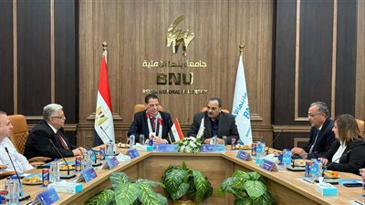  بنها الأهلية توقع بروتوكول تعاون مع جامعة الأزهر بغزة 